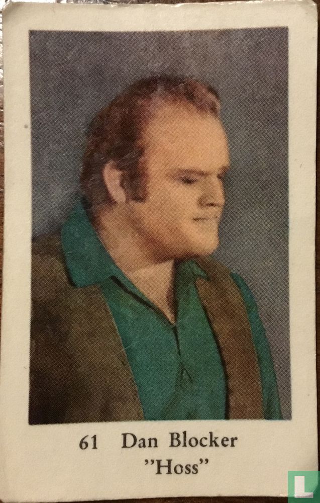 Dan Blocker “Hoss”