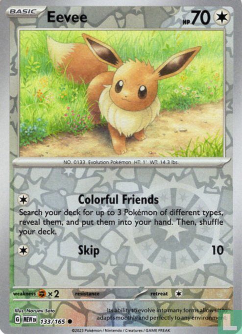 Eevee (reverse holo)