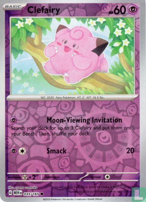 Clefairy (reverse holo)