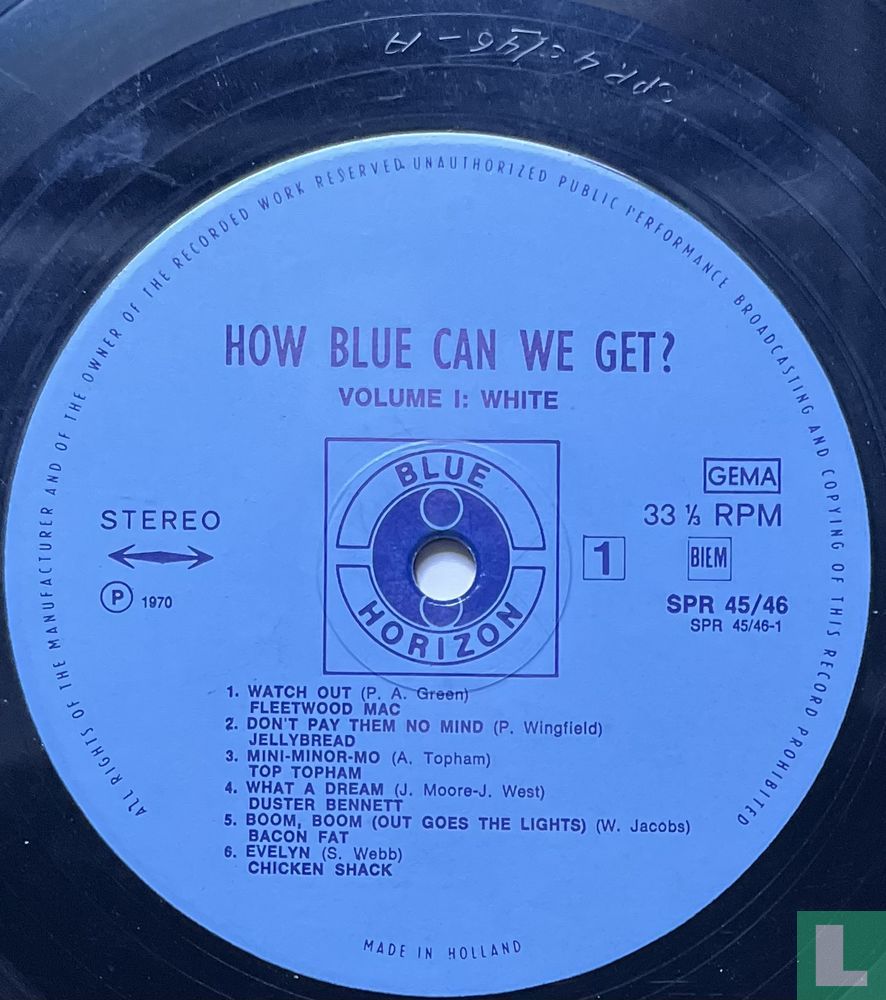 How Blue Can We Get?