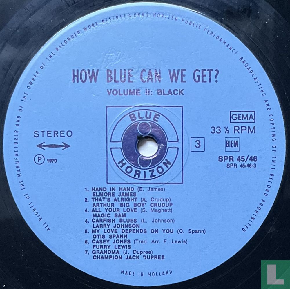 How Blue Can We Get?