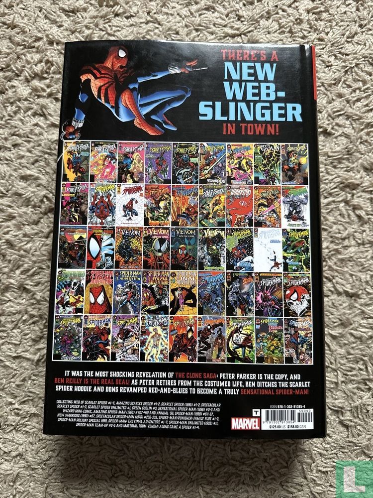 thumbnail image 2 of Spider-Man: Ben Reilly Omnibus #1 Marvel Comics – SEALED Modern Age 2023 2 of 6