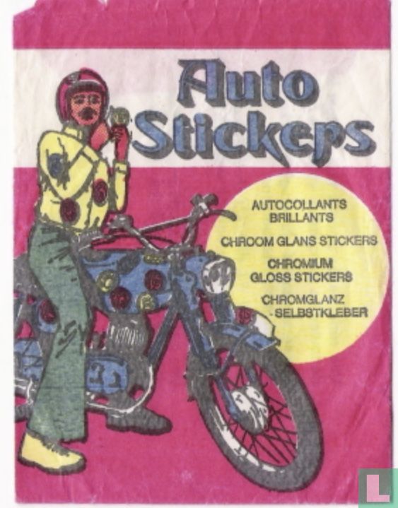Chroom Auto Stickers