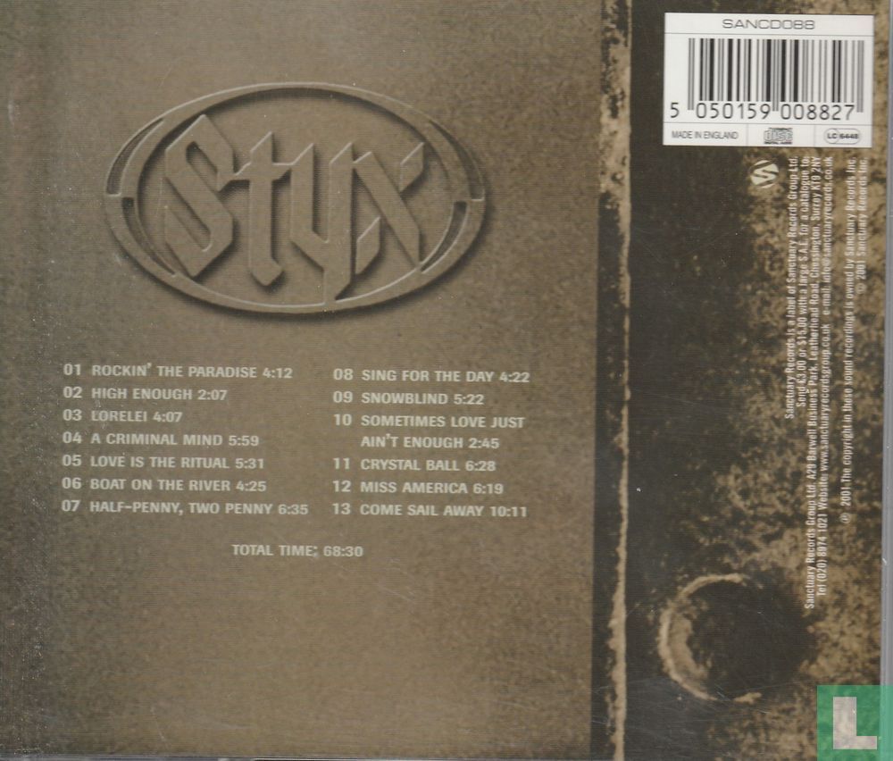Styxworld Live 2001