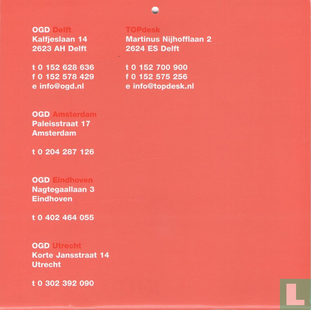 OGD kalender 2005