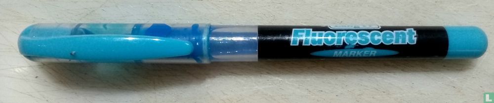 Lang Yi.marquer fluorescent bleu.
