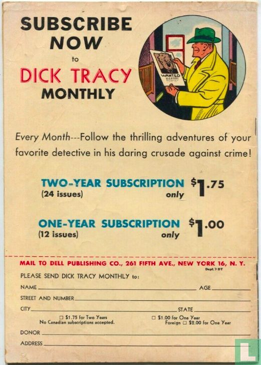 Dick Tracy