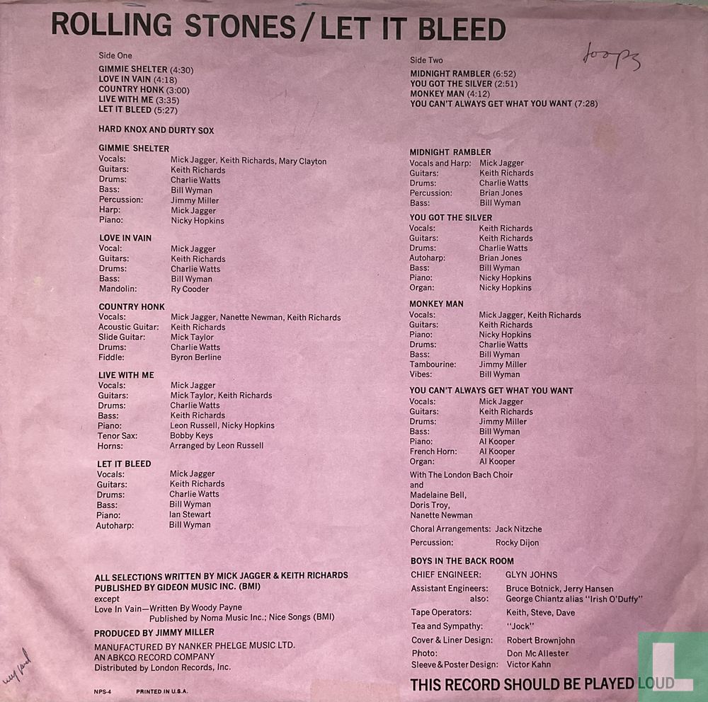 Let It Bleed 