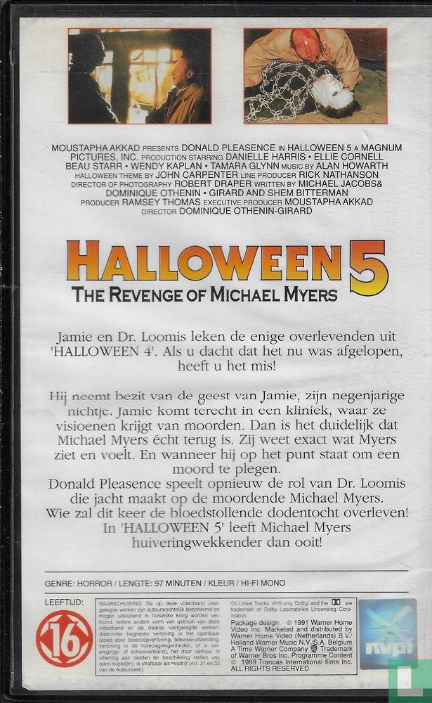 Halloween 5: The Revenge of Michael Myers