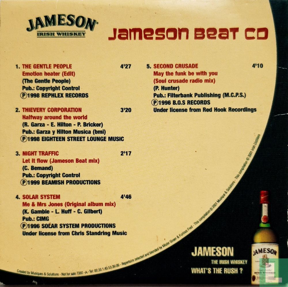 Jameson Beat CD