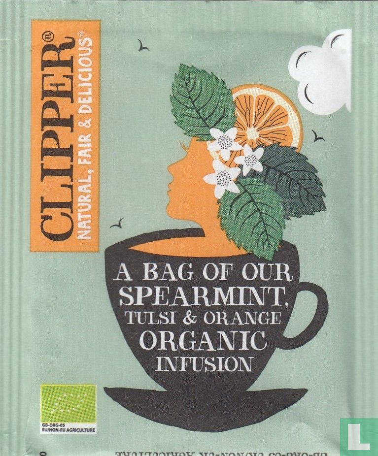 Spearmint, Tulsi & Orange