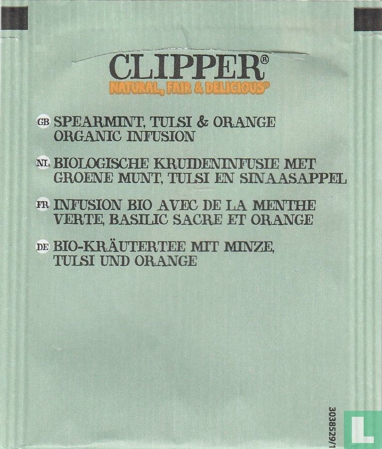 Spearmint, Tulsi & Orange