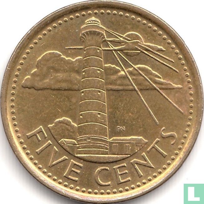 Barbade 5 cents 2020