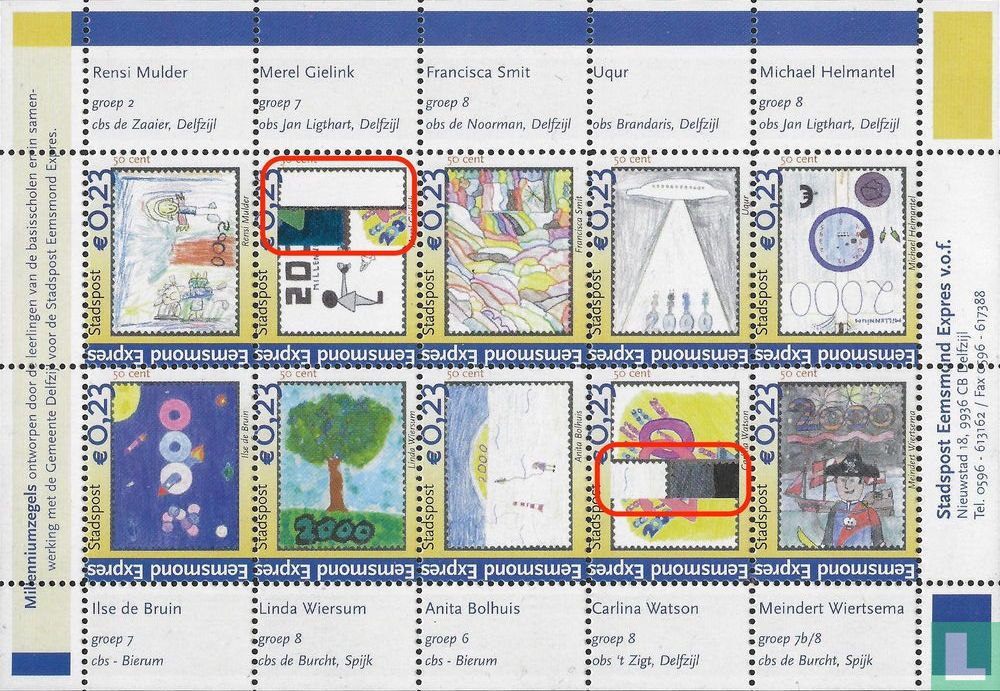 Millennium-Briefmarken