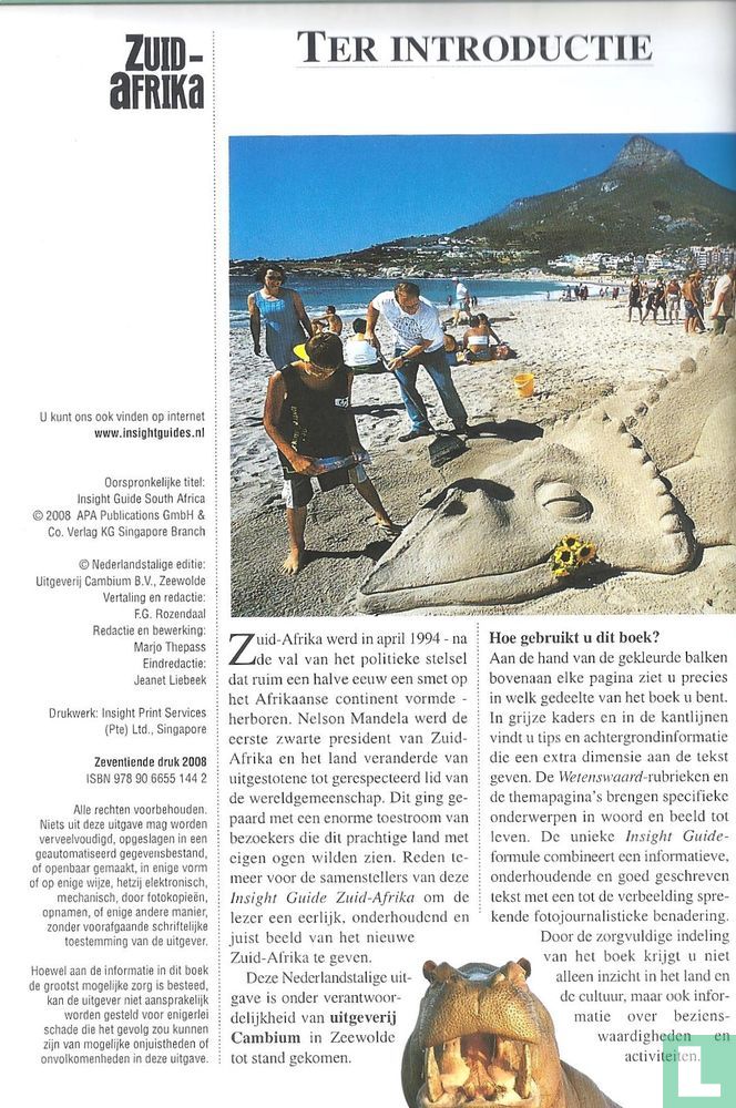 Insight guide Zuid-Afrika