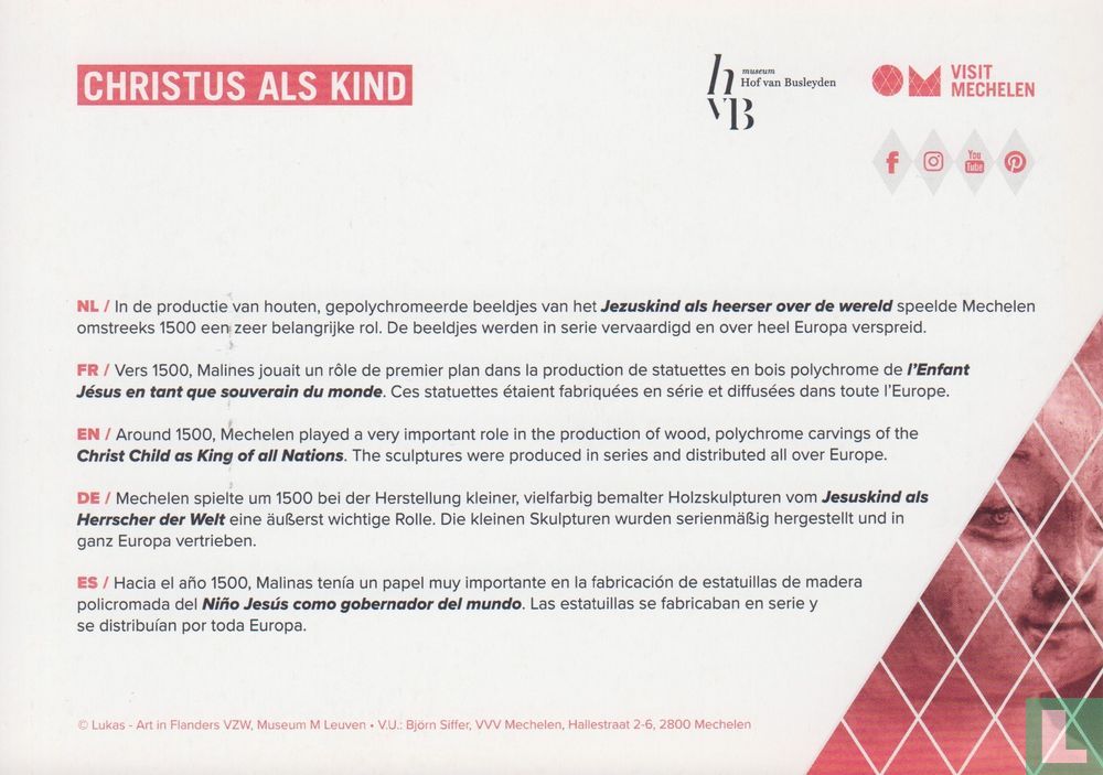 Christus als Kind