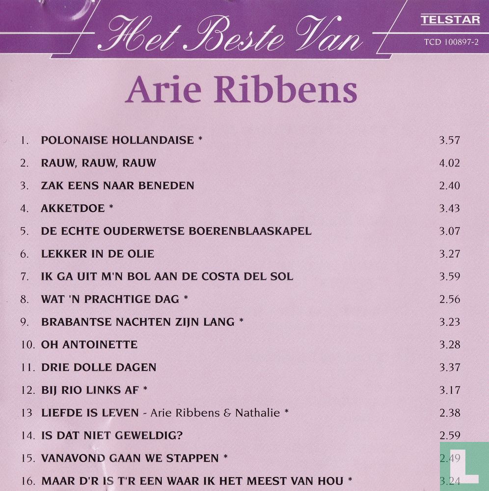 Het beste van Arie Ribbens