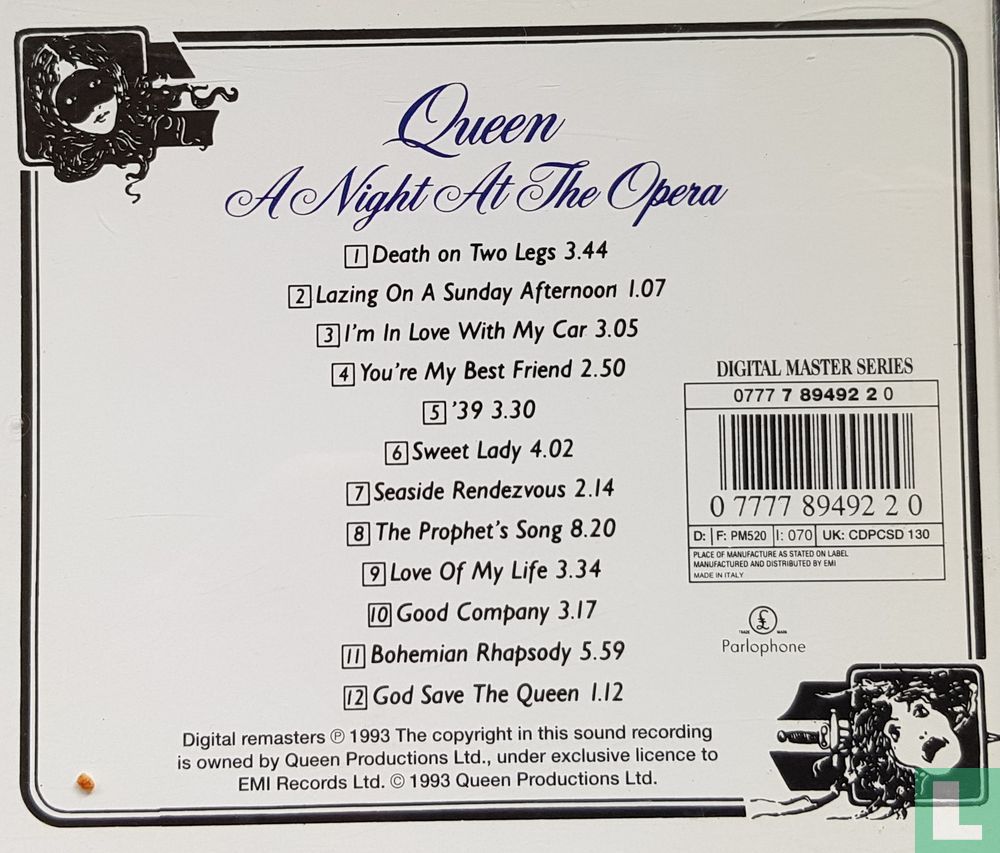 A Night At The Opera