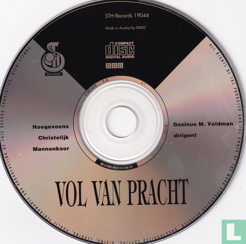 Vol van pracht