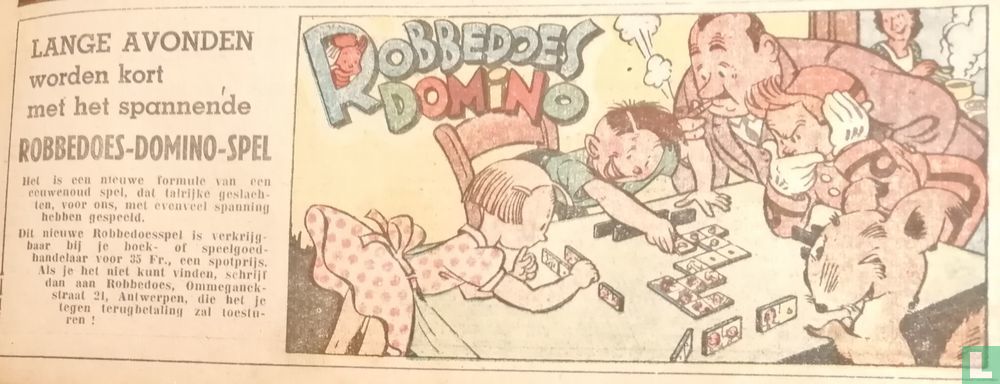 Robbedoes Domino Spirou