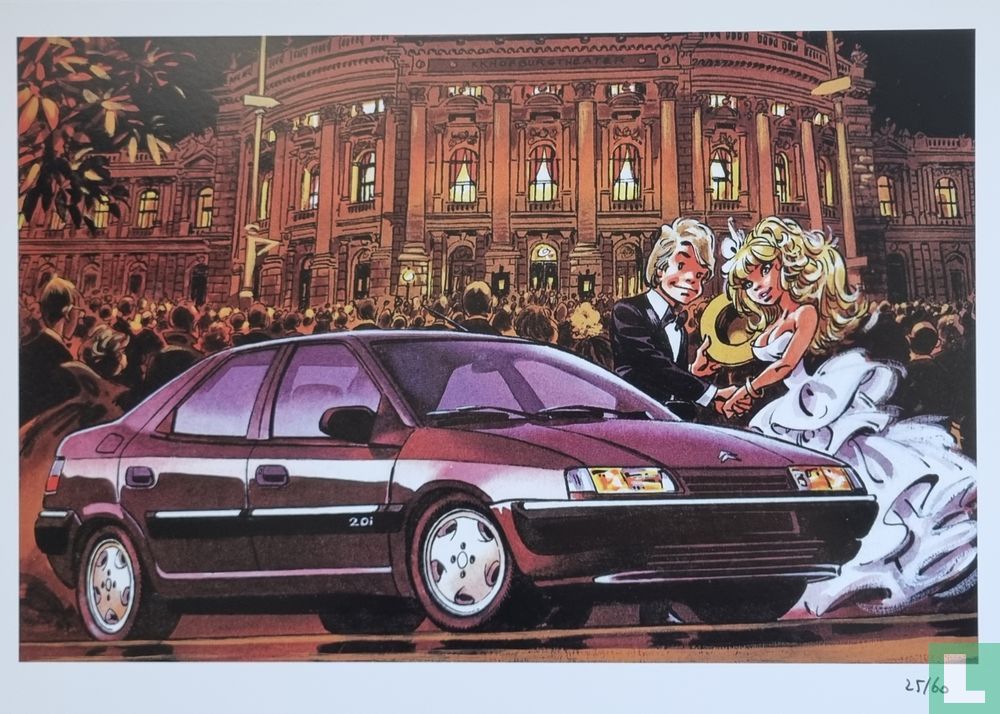 Roze Bottel Citroën