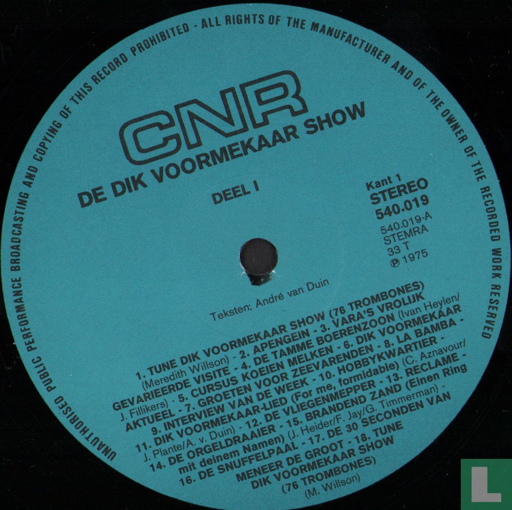De Dik Voormekaar Show