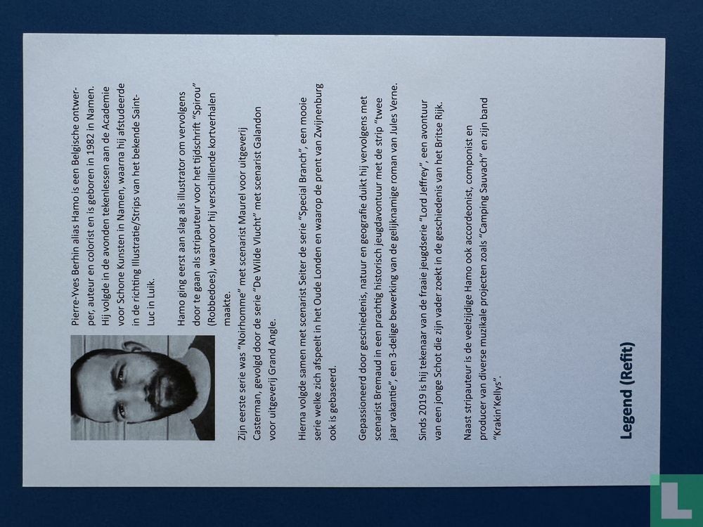 Zwijnenburg Legend - Hamo