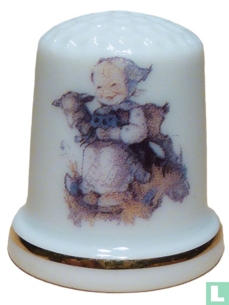 Mädchen mit Zicklein