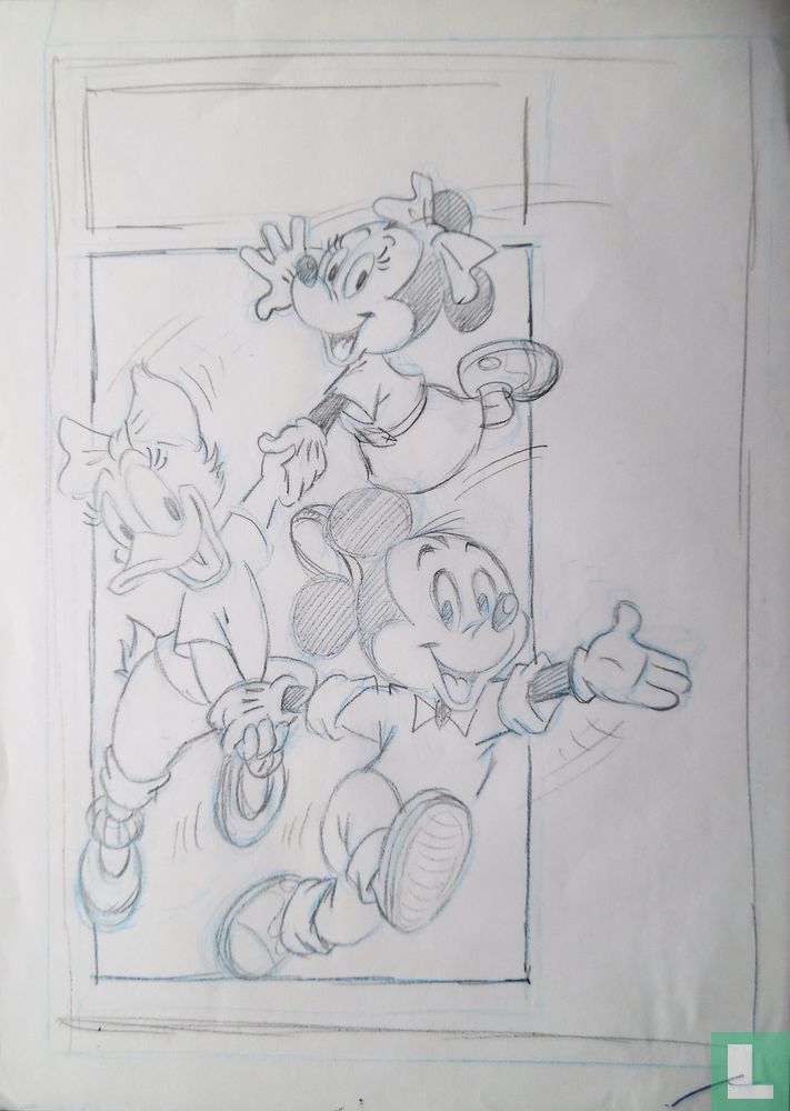 Mickey, Minnie et Daisy