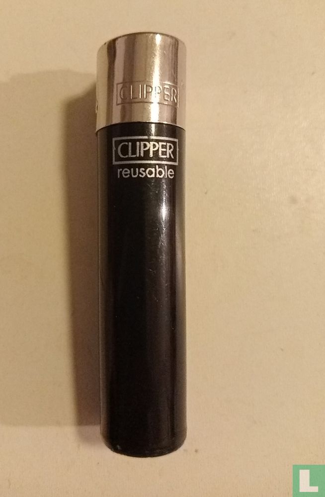 Clipper - Black - Silver Text