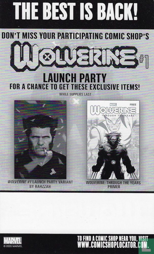 Wolverine #1 Launch Party