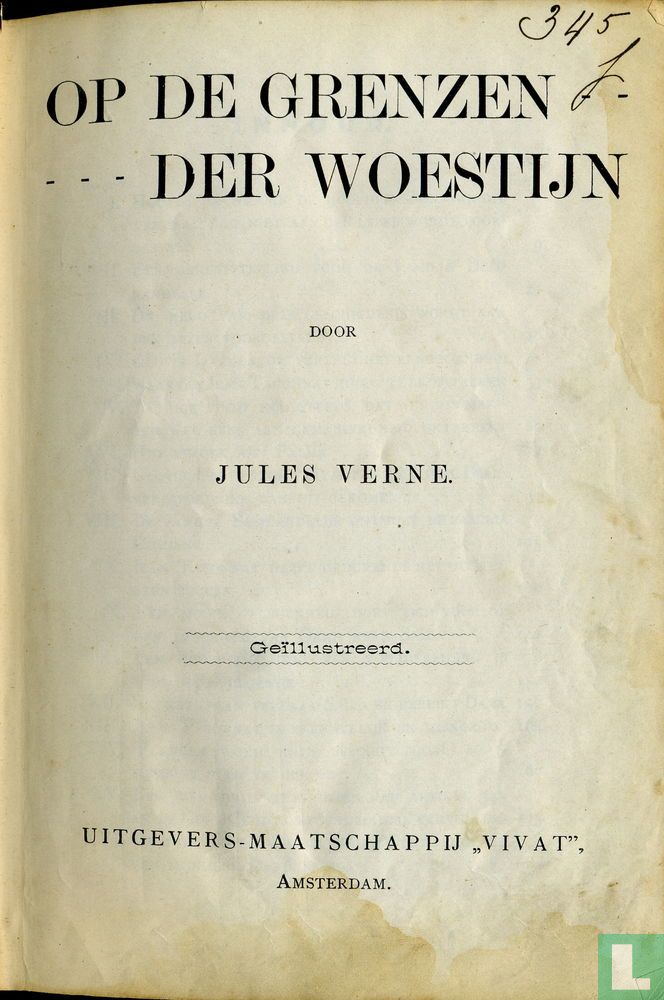 Op de grenzen der woestijn