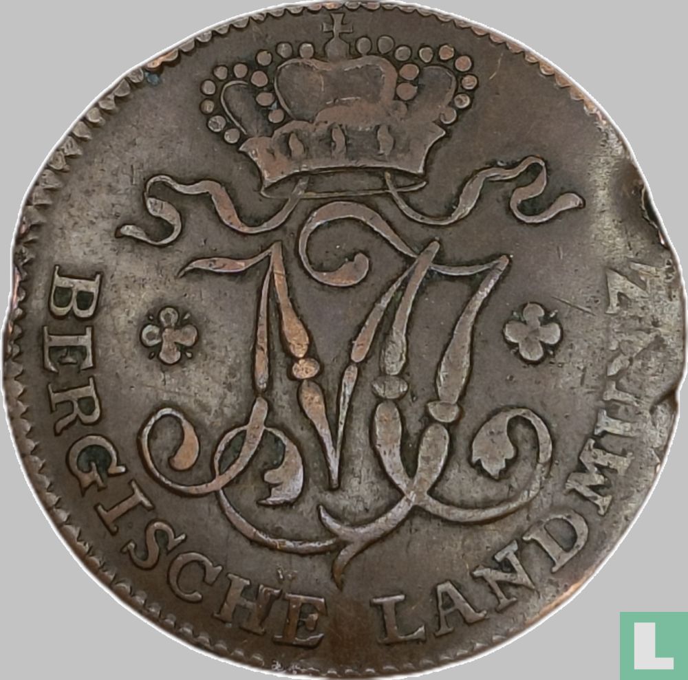 Berg ½ stuber 1804