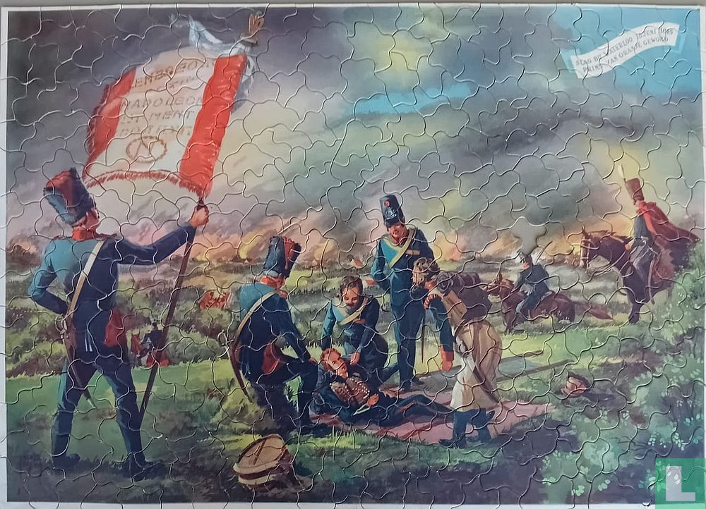 De slag bij Waterloo