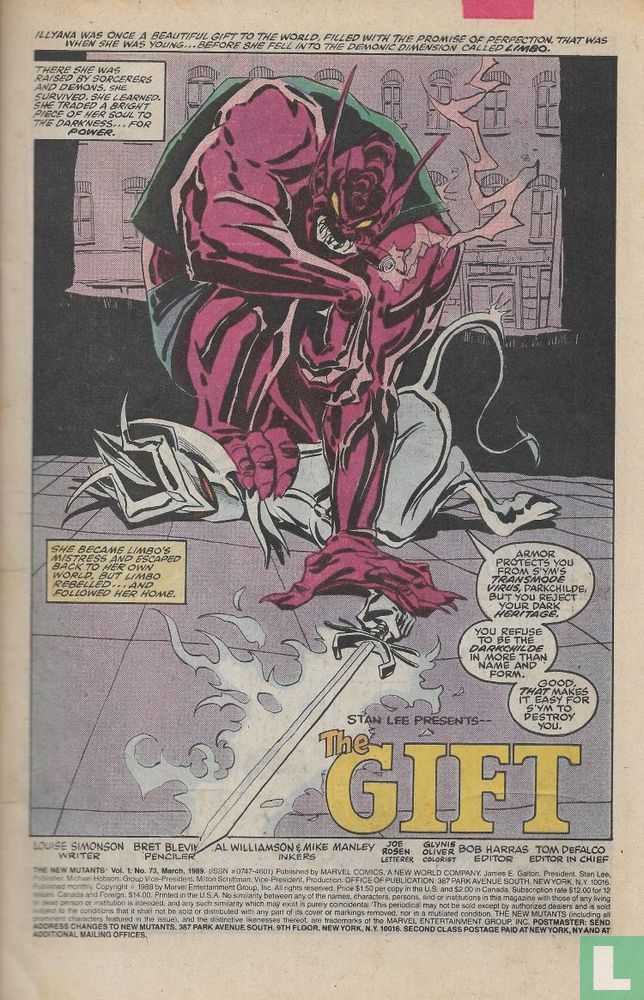 The New Mutants 73