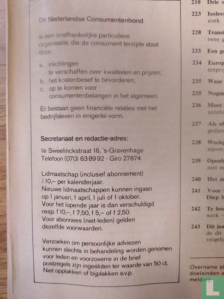 Consumentengids 7