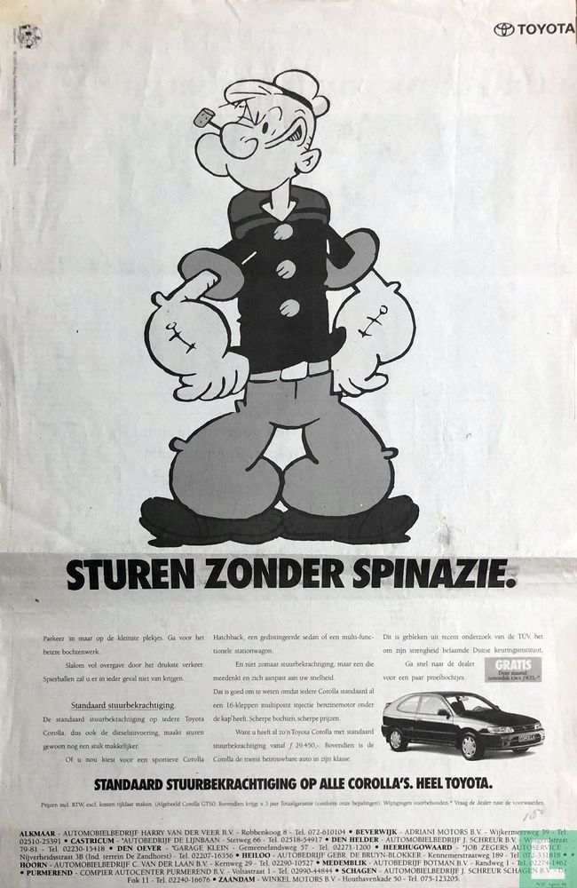 Ohne Spinat versenden