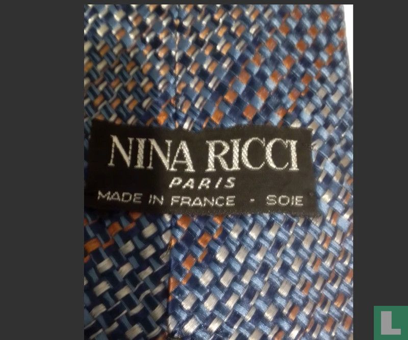 Barrette Vintage Nina Ricci Paris - Bleue, Occasion, Pour Femme