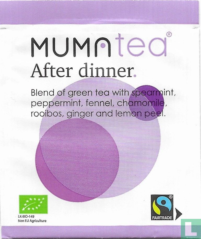 After dinner.