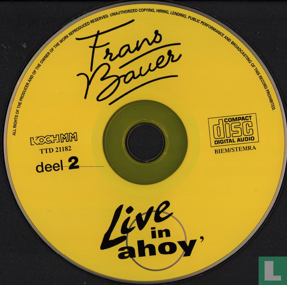 Live in Ahoy