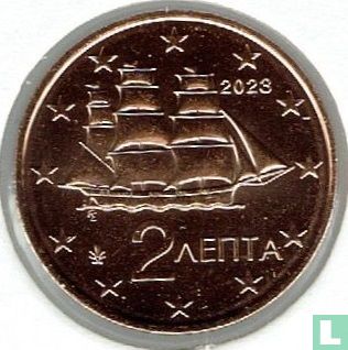 Greece 2 cent 2023