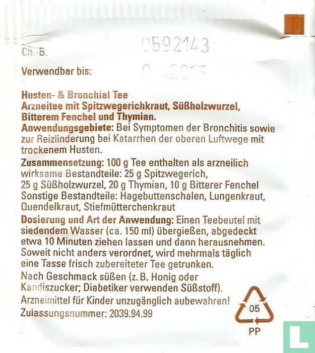 Husten- & Bronchial Tee 