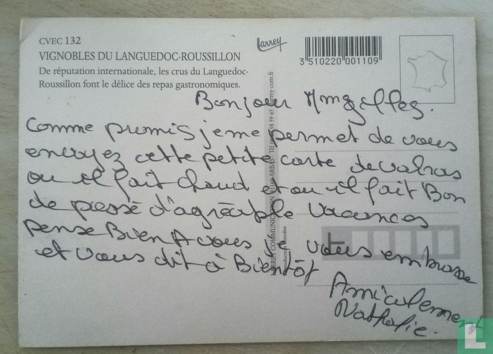 Vignobles du Languedoc Rousillon