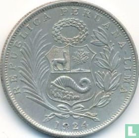 Peru ½ sol 1924
