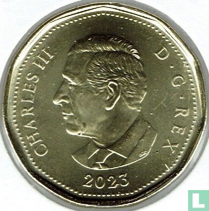 Canada 1 dollar 2023 (type 2)