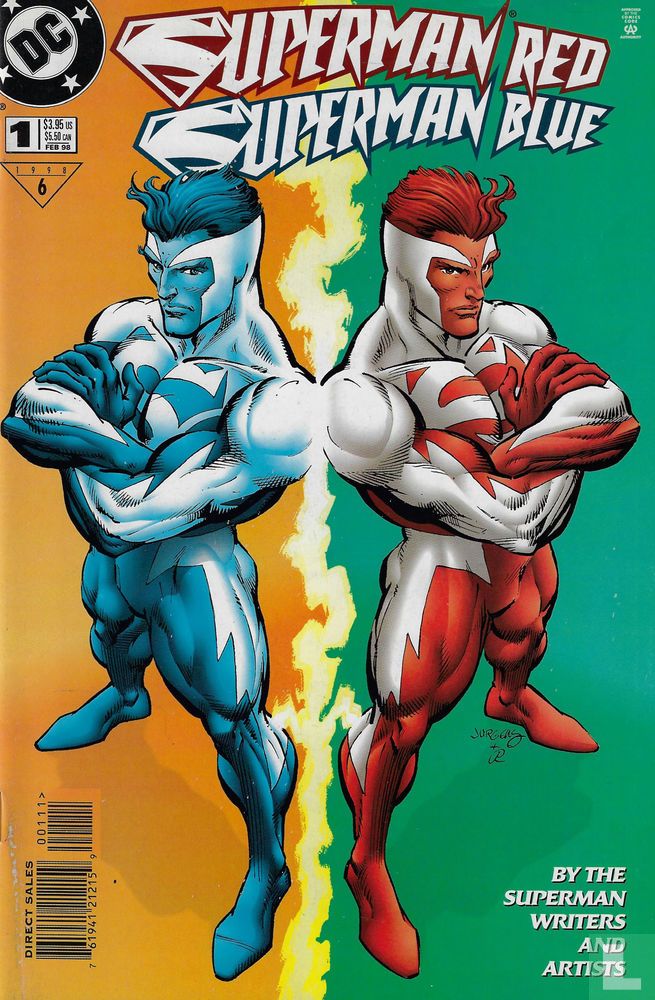 Superman Red Superman Blue 1