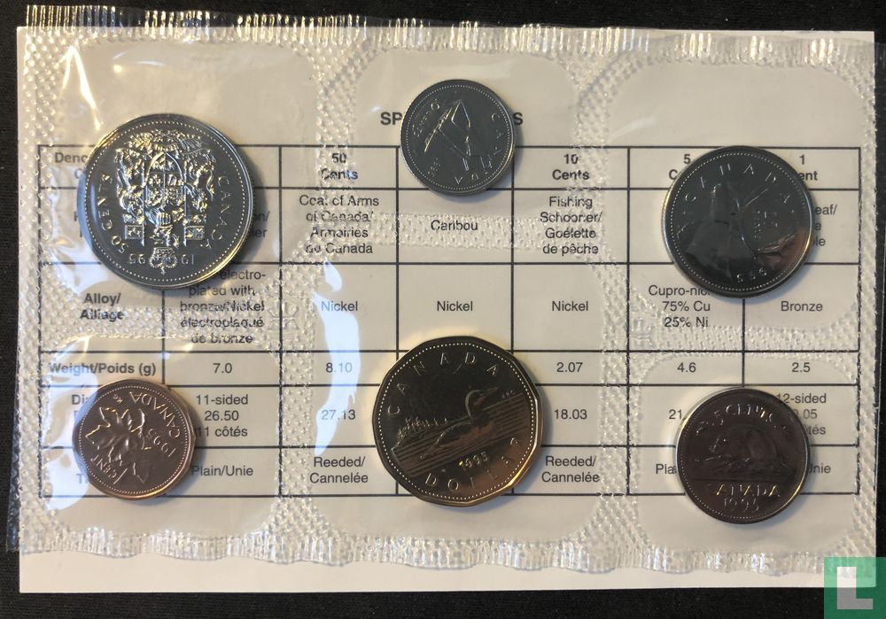 Canada mint set 1995 (PROOFLIKE)