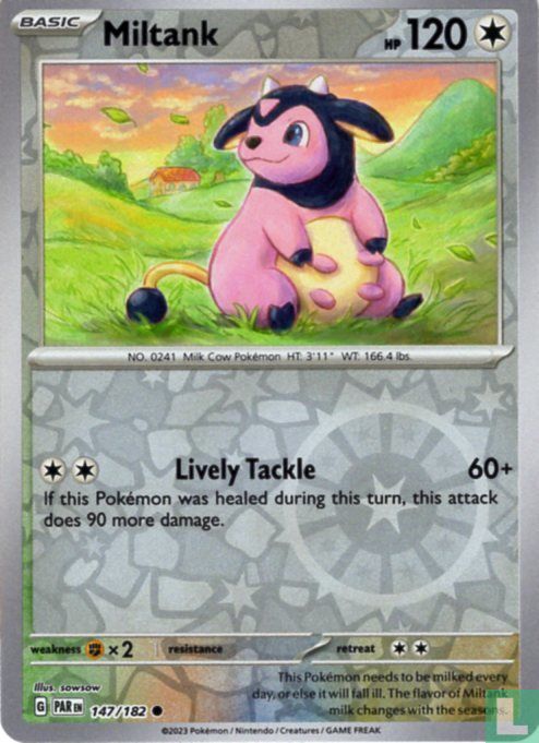 Miltank (reverse holo)