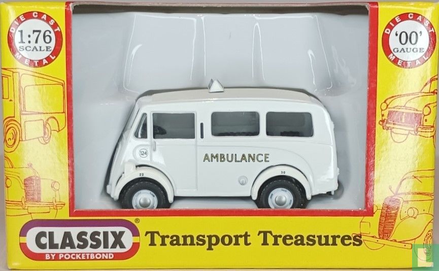 Ambulance Morris J Estate Au 1/76 - Miniature Classix By Pocketbond - Neuve - Modèle Détaillé