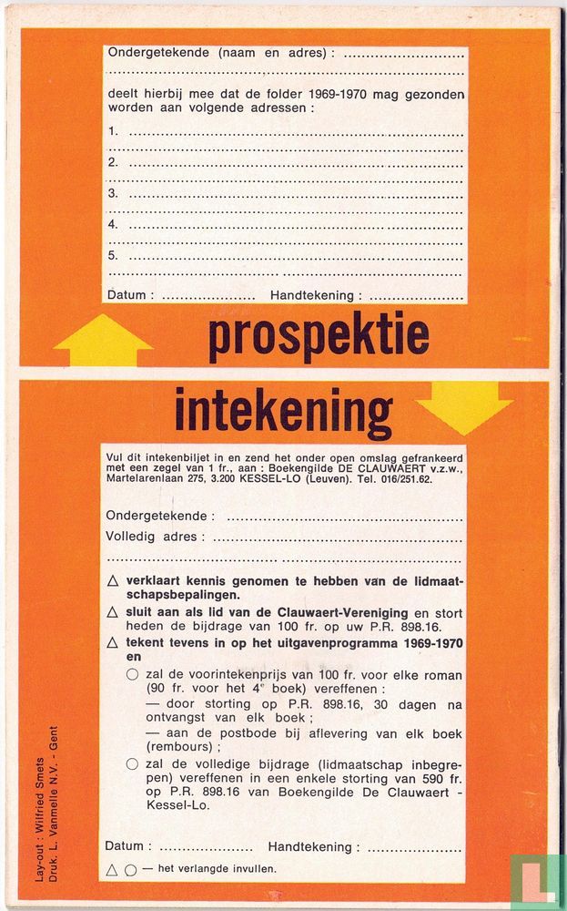 Uitgavenprogramma 69-70